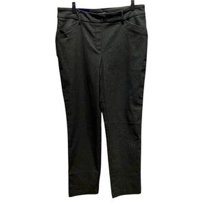 New Hilary Radley Women’s Gray Pattern Stretchy Pants Size Large NWT